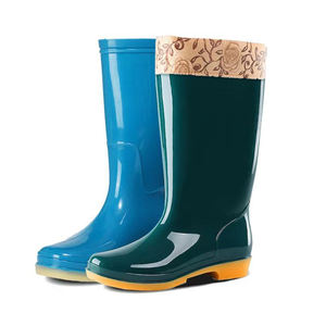 Laarzen Modieuze Oliebestendige Zuur Alkali-Resistente Antislip Keukenlaarzen Volwassen Waterdichte Werk Schoenenregenlaarzen - Product Image 1