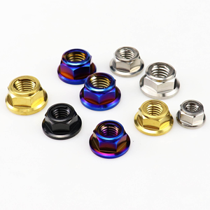 Écrou de blocage hexagonal zingué CLASSE 4 entièrement fileté, filetage métrique pour vélo, moto, automobile et quincaillerie - Product Image 2