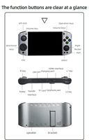 Nouvelle conception 09Ultra, console de jeu portable, lecteurs de jeux portables, 150 000 jeux intégrés, système open-source, console de jeu rétro