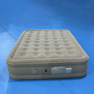 Matelas gonflable <span class=keywords><strong>surélevé</strong></span> automatique de taille queen, <span class=keywords><strong>lit</strong></span> gonflable à pompe rechargeable intégrée, <span class=keywords><strong>lit</strong></span> gonflable <span class=keywords><strong>surélevé</strong></span> pour le camping, la maison - Product Image 2