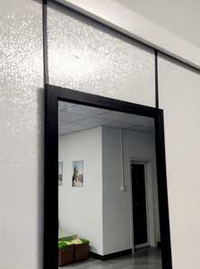 <span class=keywords><strong>Miroir</strong></span> décoratif contemporain <span class=keywords><strong>à</strong></span> rayures verticales en plastique, 30 x 120 cm, pleine longueur, <span class=keywords><strong>à</strong></span> suspendre <span class=keywords><strong>au</strong></span> <span class=keywords><strong>mur</strong></span> ou <span class=keywords><strong>à</strong></span> poser sur la porte - Product Image 3