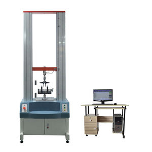 Arnés de cables 50kg 100kg 300kg 500kg Alambre de acero plástico de goma Probador de tracción de doble columna con CE - Product Image 1