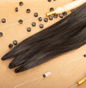 Extensiones de Cabello Brasileño H6 de Calidad de Salón, Cabello Virgen con Cutícula Alineada, Extensiones de Cabello de Pluma, 100% Cabello Humano <span class=keywords><strong>Real</strong></span> - Product Image 2
