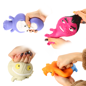 Juguete Sensorial Antiestrés de Calabaza de Halloween de 14 cm, Material TPR, Relleno de Arena, para Niños de 5 a 7 Años - Product Image 6