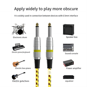 Original de fábrica OEM oxígeno cobre TS <span class=keywords><strong>guitarra</strong></span> accesorios Cables De <span class=keywords><strong>Guitarra</strong></span> 6,35mm <span class=keywords><strong>guitarra</strong></span> bajo efectos 1M 3M 5 M <span class=keywords><strong>Cable</strong></span> <span class=keywords><strong>guitarra</strong></span> - Product Image 2