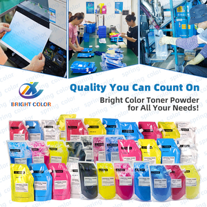 Poudre de toner de recharge importée en gros d'usine <span class=keywords><strong>pour</strong></span> Canon Konica <span class=keywords><strong>Hp</strong></span> Xerox Ricoh Kyocera Toshiba Sharp CMYK poudre de toner couleur - Product Image 3