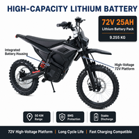 Mini moto électrique tout-terrain M7 Ultra 72V 7000W avec moteur central, batterie Li 25AH, 250Nm, sécurisée pour enfants et jeunes, fournisseur d'usine OEM