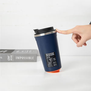 2021 vente en gros Logo personnalisé jamais déversement gobelet magique aspiration café lait thé tasse tasse bouteille fond - Product Image 5