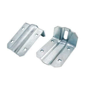 Kit d'accessoires de poulie pour porte coulissante industrielle moderne en acier, roue à roulement suspendu, roulement à billes, zinc blanc, épaisseur 4 mm, garantie 1 an - Product Image 5