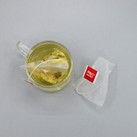 Sachet de thé biodégradable de qualité alimentaire 5.8*7cm épices soupe filtre café sachets de thé