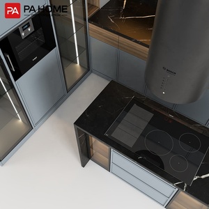 Pa nhà thông minh 3D Điện Thông Minh đồ nội thất hiện đại Modular Đảo chìm hai giai điệu tủ bếp - Product Image 4