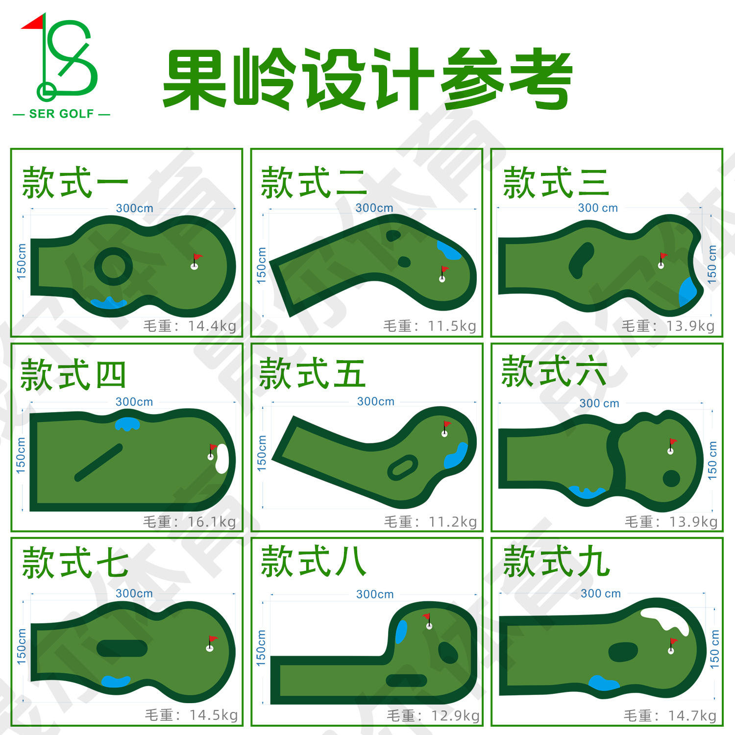 กรีนเก้าหลุม (ภาพประกอบ)