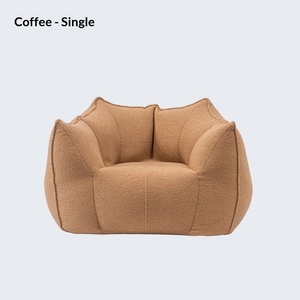 Sofá <span class=keywords><strong>de</strong></span> Dos Plazas Compacto y Cómodo, Tipo Puff, Tapizado en Tela <span class=keywords><strong>de</strong></span> Partículas <span class=keywords><strong>de</strong></span> <span class=keywords><strong>Esponja</strong></span> <span class=keywords><strong>de</strong></span> Algodón, Diseño Desmontable, <span class=keywords><strong>para</strong></span> Dormir y Descansar en el Dormitorio - Product Image 2