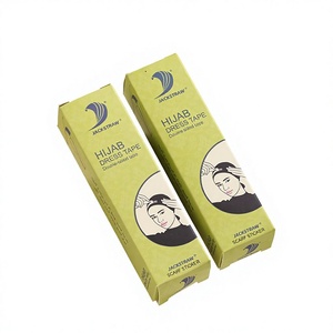 Hijab-Klebeband Rutschfest Doppelseitig Leichtgewichtig Nahtlos Klebendes Kopftuchband Ohne Rückstände Verhindert Garderobenpannen - Product Image 1