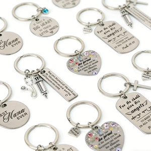 Personalized Promotional <b>Key</b> <b>Ring</b> Holder Stainless Steel Minimalist <b>Key</b> <b>Ring</b> Holder for Personal Gift - Product Image 6