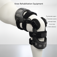 Attelle de genou professionnelle double OA pour soulager la douleur, équipement de rééducation post-chirurgie pour la récupération des exercices des jambes