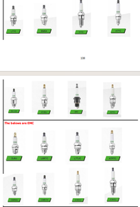 หัวเทียน CMR5H เหมาะกับ<span class=keywords><strong>เครื่อง</strong></span><span class=keywords><strong>ตัด</strong></span>แต่งและเป่าลม <span class=keywords><strong>GX35</strong></span> GX25ฮอนด้า - Product Image 2