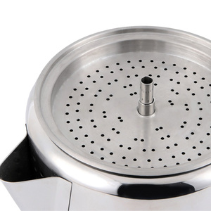 Chine Usine En Acier Inoxydable Cafetière Moka Pot <span class=keywords><strong>Percolateur</strong></span> <span class=keywords><strong>À</strong></span> <span class=keywords><strong>Café</strong></span> <span class=keywords><strong>À</strong></span> Gaz - Product Image 4