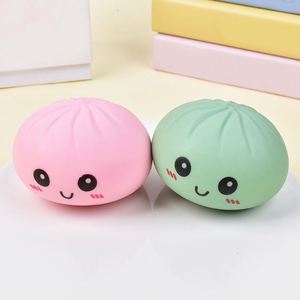 Kawaii Dumpling Stress Balls <b>Fidget</b> Sensory Squeeze Dough Ball Stress Relief Hand Toy Bun with Food Steamer Stretchy Adults Toys - Product Image 6