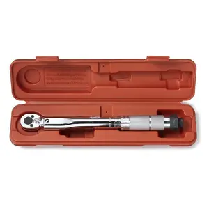 5-25 N.m 1/4 Inch Professional Drive Click Type Ratcheting Torque Wrench Tool