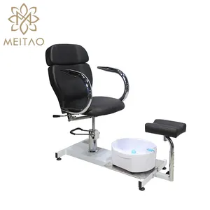 Salon Foot Massage Chairs Suppliers Barber Used Pedicure Durable Foot Washing Path Chairs Wireless Remote Control