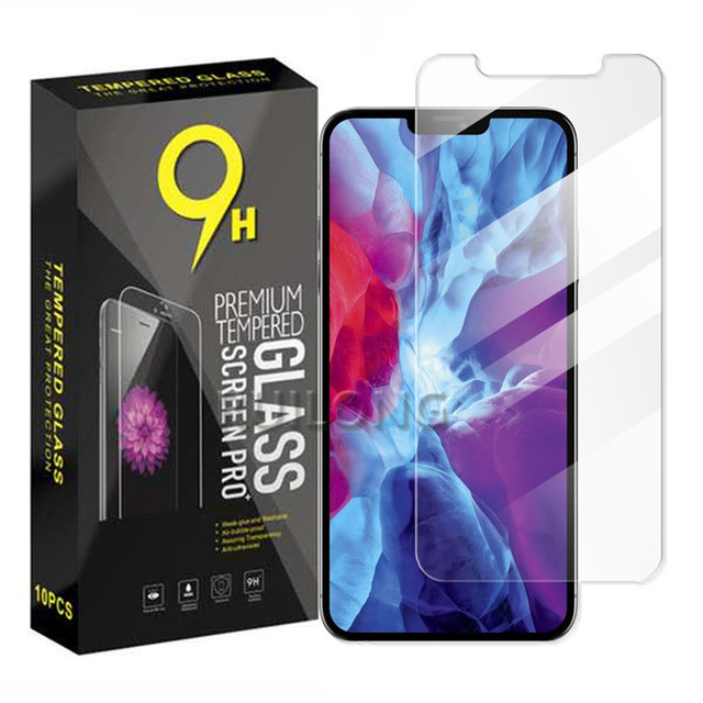 Factory Wholesale Price 2.5D Tempered Glass Clear Screen Protector for IPhone 16 15 Pro Max 14 Plus 13 12 11 6 7 8 Samsung S24