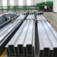 Matériaux de construction métalliques YX50-180-720, dalle de plancher en acier galvanisé durable, construction rapide de mezzanine