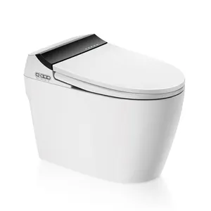 Bagno Tankless Smart Toilet con coperchio che si apre l'automaticwc