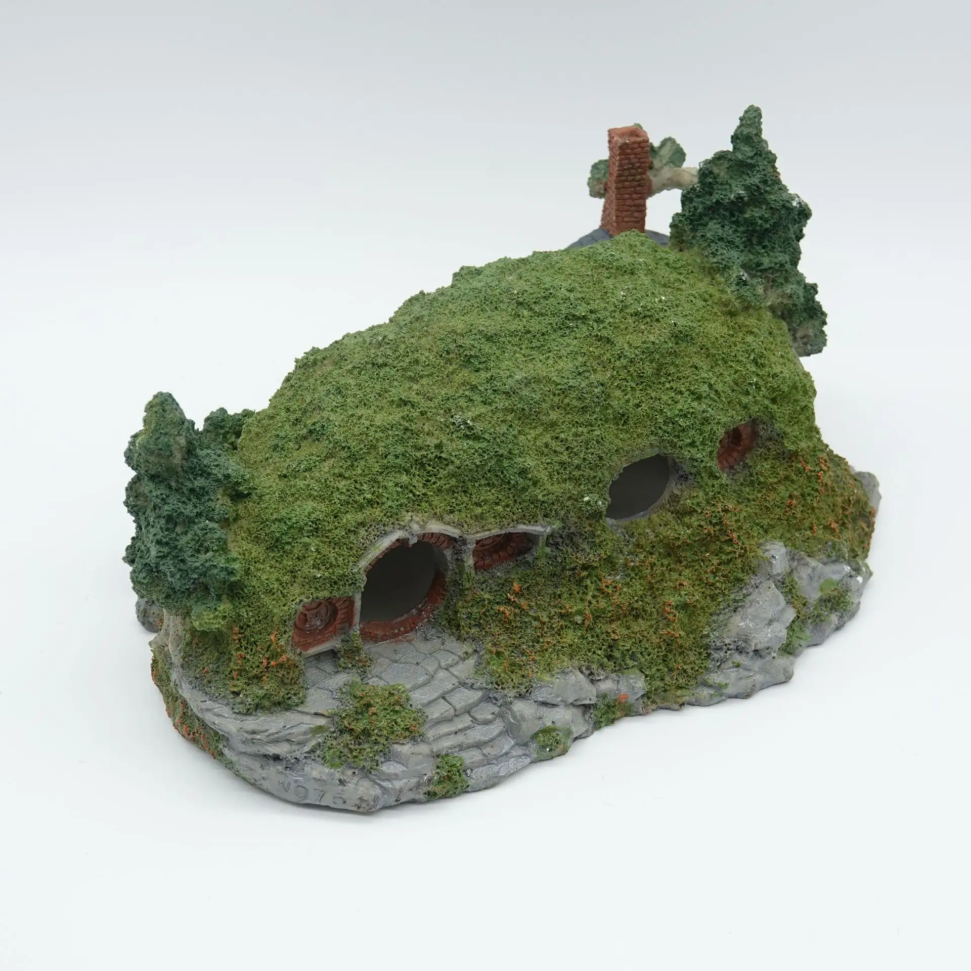 Hobbit minyatür peyzaj Hillside peri delik evi Manor dekor fikirleri akvaryumlar için sürüngen kutusu barınak süs