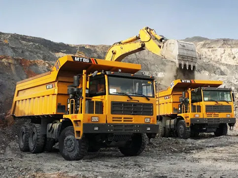 Beroemde Merk Hoge Kwaliteit Zware Vrachtwagens MT86 60 Ton Mijnbouw Dump Truck