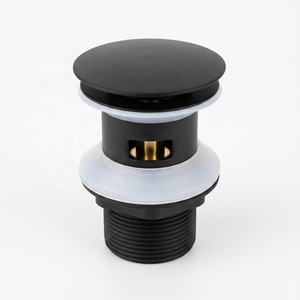<span class=keywords><strong>Bonde</strong></span> de vidange moderne en acier inoxydable chromé, à fente, pour <span class=keywords><strong>lavabo</strong></span>, évacuation clic-clac G 1-1/4" pour cuisine et baignoire - Product Image 4