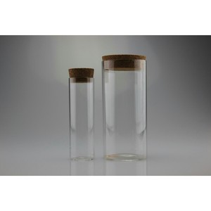 Tube à essai en verre à bouche plate 20X100 à fond rond, traitement personnalisé - Product Image 1