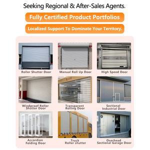 Dày Rèm Lưỡi Điện cúp Có Sẵn Điện Cuộn lên Nhà Để Xe Cửa Nhôm Cán Cửa Con Lăn Màn Trập Cửa Cho Nhà - Product Image 6