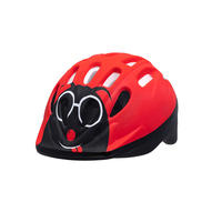 Casque de sécurité MOON MV12 pour enfants, motif coccinelle mignon, dessin animé, ventilation, pour l'été, skateboard, roller, équitation