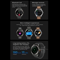 Reloj Inteligente SK44 para Hombre, Nuevo y en Oferta, Resistente al Agua IP68, Monitor de Ritmo Cardíaco y Sueño, Múltiples Modos Deportivos