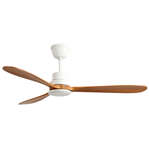 Ventilateur de plafond moderne à 6 vitesses silencieux avec pales en bois et moteur DC sans lumière pour les intérieurs modernes d'hôtels et de maisons - Product Image 3