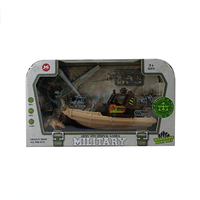 Jouets armés avion de chasse bateau enfants ensemble de jouets militaires