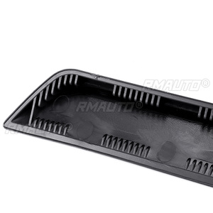 1 Paire d'aileron de spoiler latéral de fenêtre arrière noir brillant pour Seat Leon 5F FR MK3 MK3.5 2013-2021, style Canards Splitter - Product Image 3