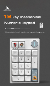 Teclado Numérico Mecánico Darmoshark K3 Pro, Mini Teclado para Banco, Supermercado, Oficina, Teclado Numérico <span class=keywords><strong>TKL</strong></span>, Personalización del Controlador - Product Image 5