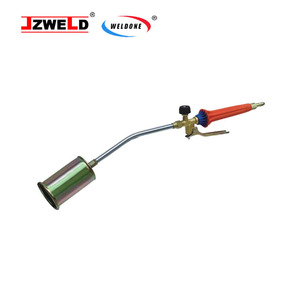 पीतल एसिलीन प्रोपेन गैस हैंडल हीटिंग टॉर्च छत टॉर्च - Product Image 4