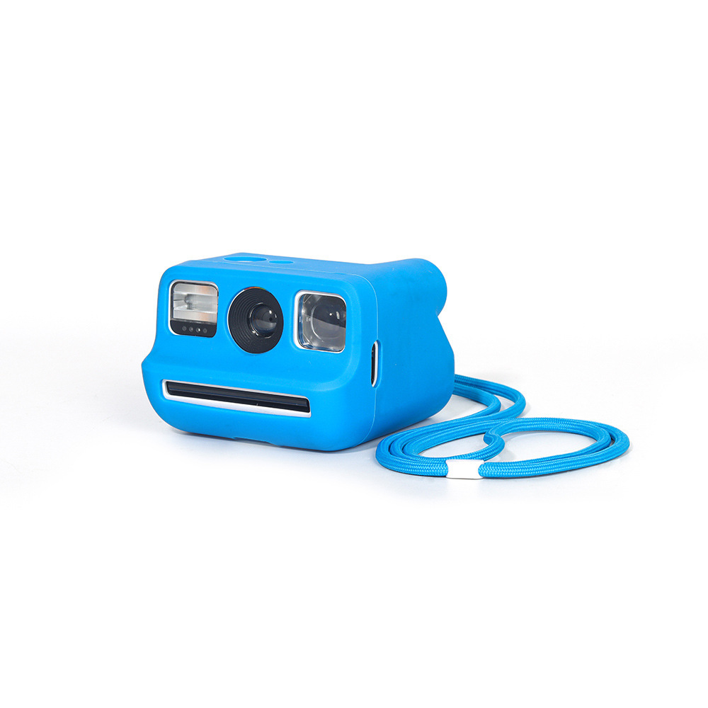 manchon en silicone bleu