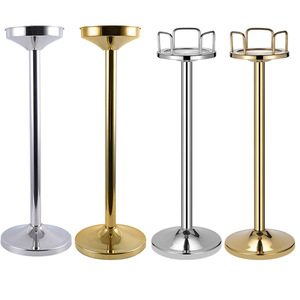 Supporto per ciotola di Champagne in acciaio inossidabile tipo di supporto da pavimento secchiello per il ghiaccio di raffreddamento <span class=keywords><strong>vino</strong></span> birra bottiglia per bevande barile KTV Bar rack - Product Image 2