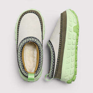 Zapatos de tabla de cuero informales versátiles, suela gruesa, aumento de altura, pedaleo de <span class=keywords><strong>un</strong></span> pie, <span class=keywords><strong>neumáticos</strong></span> Baotou, nuevo tipo de pastel de esponja, PU para caminar - Product Image 5