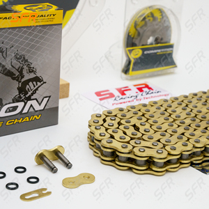Juego de Cadena y Piñón para Motocicleta SFR OEM/ODM 520H-O-120L 520-43T 520-17T para Kawasaki <span class=keywords><strong>Ninja</strong></span> 400 <span class=keywords><strong>Honda</strong></span> CB500X - Product Image 5