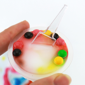 Gelée arc-en-ciel DIY, gelée aromatisée aux fruits avec des bonbons aux haricots de chocolat - Product Image 5