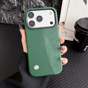 Funda de Teléfono de Cuero PU para iPhone 17 13 Pro Max 14 15 16 Plus 17 Air, Marco Suave de TPU, Antigolpes, Protectora - Product Image 4