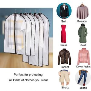 Protector de Ropa Colgante Multifuncional Plegable de Plástico Transparente para Armario, a Prueba de Polvo, para Trajes y Prendas, Venta al por Mayor - Product Image 5