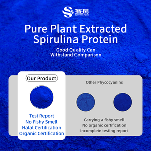 Toptan Spirulina Ekstresi Fikokyanin Gıda Boyası Mavi Spirulina E18 Mavi Pigment Organik Fikokyanin Spirulina Tozu Fiyatı - Product Image 4