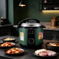 Cuisinière électrique à pression extra-large avec verrou de sécurité, multifonction, idéale pour les grandes familles et la restauration