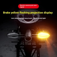 Luz de Advertencia LED de Alta Luminosidad para Motocicleta, Luz Decorativa de Proyección para el Suelo, para Vehículos Eléctricos